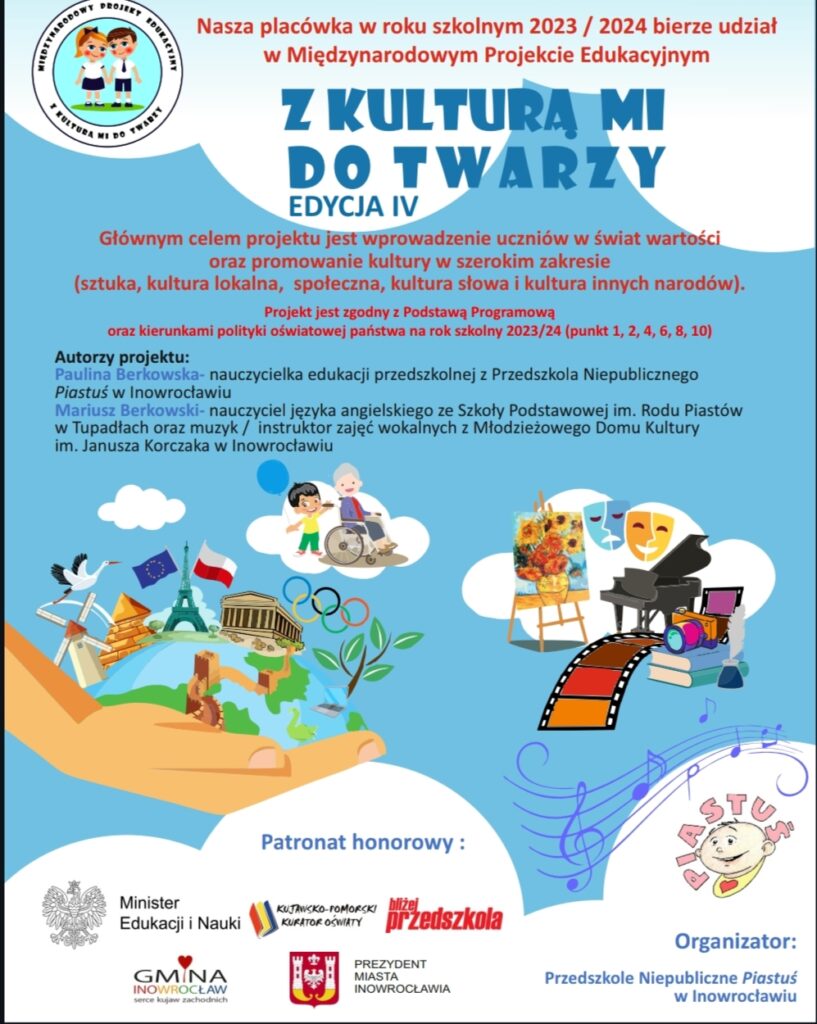 Międzynarodowy Projekt Edukacyjny  „Z kulturą mi do twarzy”